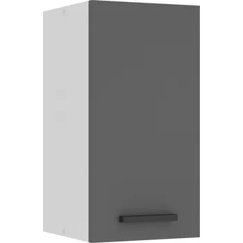 Kuchyňská skříňka Kuchyňská skříňka Belini Premium Full Version horní 30 cm šedý mat TOR SG30/0/WT/SR/0/B1/PP