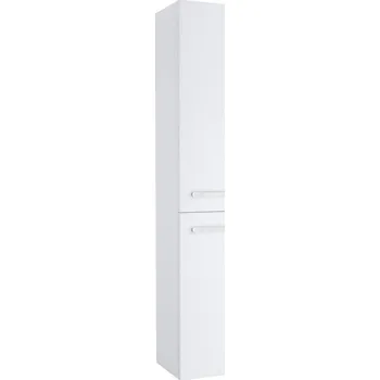 Koupelnový nábytek Ravak Vysoká skříňka Chrome SB Chrome II 390 vysoká skříňka P bílá, madla bílá X000001781 + voucher# Dodatečná sleva 5% kód: KOUPELNA