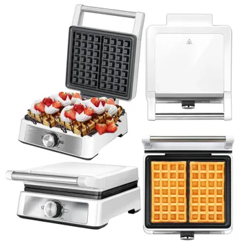 Vaflovač MPM MGO-41 bílý Vaflovač svýkonem 1600 W a velikostí vaflí 143x86 mm