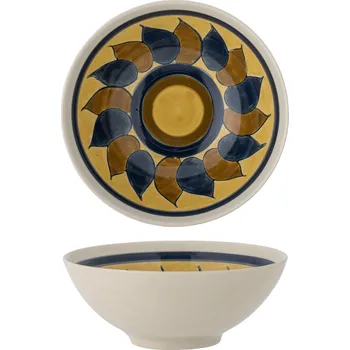 Bloomingville, Mísa Heikki 19 cm žluto-hnědá - Formadore