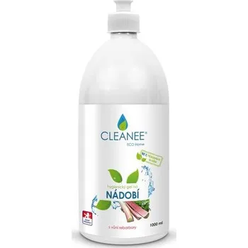 Mycí prostředek CLEANEE EKO gel na NÁDOBÍ s vůní rebarbory 1 L