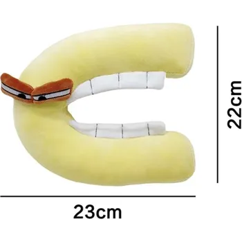 plyšák Alphabet plyšová písmenka (Abeceda) 18-26 cm Varianta: C