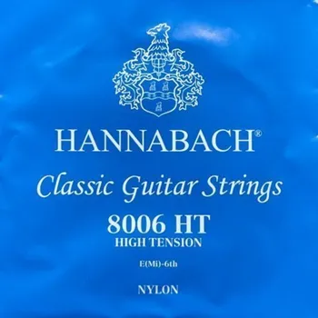 Struna pro kytaru a smyčcový nástroj Hannabach Struna pro klasickou kytaru série 800 High tension PostříbřenéE6w 8006HT 5774