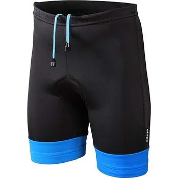 Cyklistické oblečení Etape cyklistické kalhoty Junior černá/modrá vel.140/146 - 140/146
