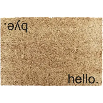 Rohožka Rohožka z kokosového vlákna 40x60 cm Hello, Bye – Artsy Doormats ID_659678