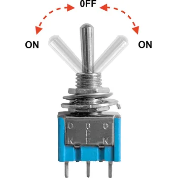 vypínač Onpira Páčkový spínač 3A Model: Třípolohový
