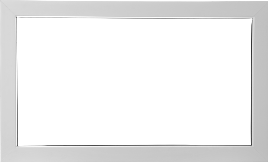 SKLADOVÁ-OKNA.cz Fixní plastové sklepní okno OLIMPIA 60 AD - 600 x 400 mm Bílá