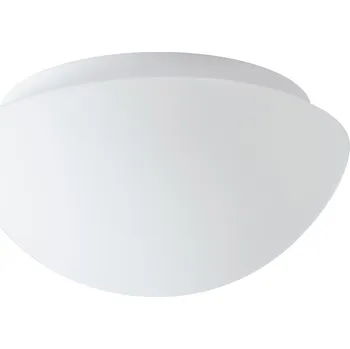 Osmont Aura 6, stropní/nástěnné svítidlo z triplexového skla 1x60W E27 IP43, průměr 20cm