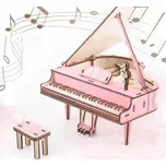 Dřevěné 3D puzzle KLAVÍR