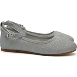 Dívčí balerínky XTI Refresh 150855 stříbrné Velikost: 32