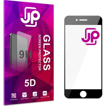 JP 5D Tvrzené sklo, iPhone 7 / 8 / SE 2020 / SE 2022, černé