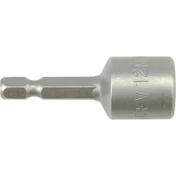 Bit Nástavec magnetický 1/4" 12 x 48 mm CrV blistr