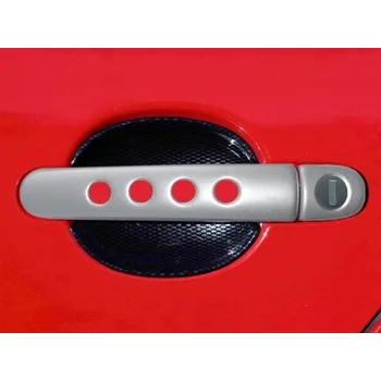 Auto-moto Milotec Stříbrné kryty klik Škoda Roomster (2006 - 2015) - děrované - 1763