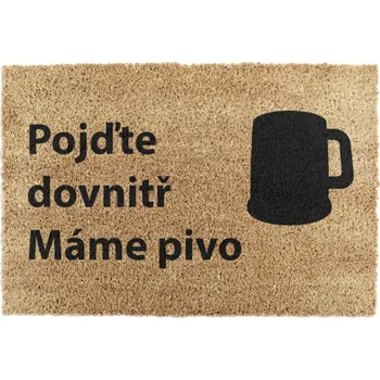 Rohožka Rohožka z kokosového vlákna 40x60 cm Pivo – Artsy Doormats ID_783346