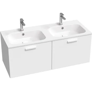 Koupelnový nábytek Ravak Skříňka pod dvojumyvadlo Chrome SD Chrome II 1200 skříňka pod dvojumyvadlo bílá, madla bílá X000001779 + voucher# Dodatečná sleva 5% kód: KOUPELNA