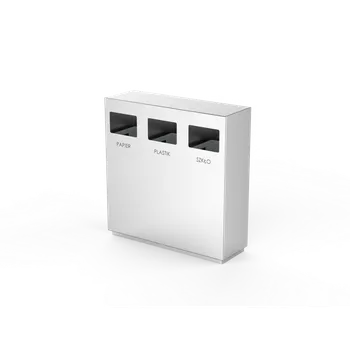 Popelnice HTI Odpadkový koš K015.01 Materiál konstrukce: ocel, Povrchová úprava: komaxit dle RAL