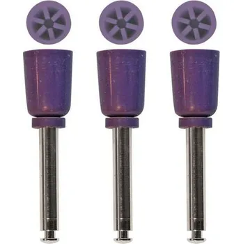 PURE Leštící kalíšky bezlatexové, MEDIUM (fialové), 36ks