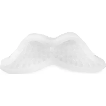 Silikonová forma křídla 4,4x10,5 cm, barva (7) bílá
