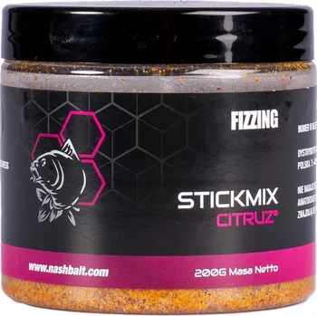 Návnadová surovina Nash Stick Mix Citruz Fizzing 200 g