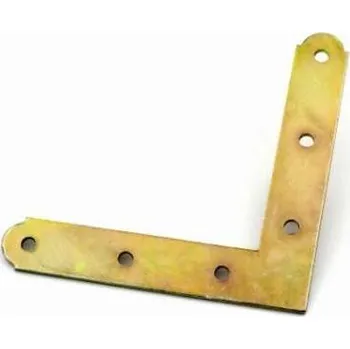 Tesařské kování Spojovací úhelník rohový 150x150x25mm, tloušťka: 2,5mm 1 - NA2