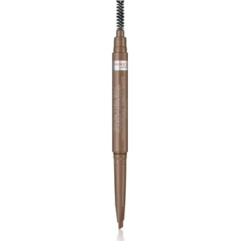 Rimmel Brow This Way tužka na obočí s kartáčkem 2 v 1 odstín 001 Blonde 0,25 g