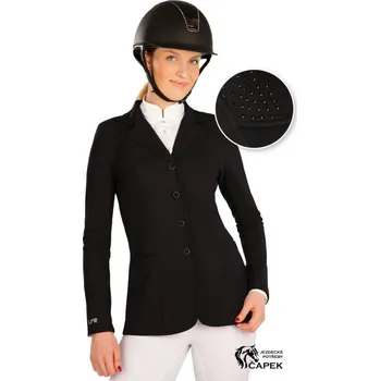 Jezdecké sako Jezdecké sako Litex -ČERNÉ KAMÍNKY- - Černá - S