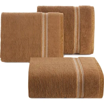 FROTÉ RUČNÍK FILON 50X90 CM HNĚDÁ
