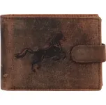 JUNI PÁNSKÁ PENĚŽENKA DM122R-032 RUST HORS HNĚDÁ Barva: HNĚDÁ, Velikost: UNI