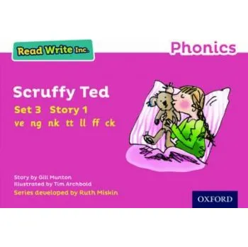 Cizí jazyk Read Write Inc. Phonics: Scruffy Ted (Pink Set 3 Storybook 1) - Munton, Gill