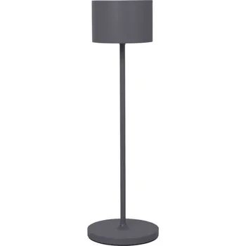 Lampička Přenosná stolní lampa FAROL, LED, hřejivě šedá, Blomus