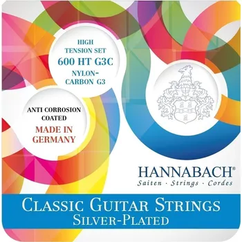 Struna pro kytaru a smyčcový nástroj Hannabach Struny pro Klasickou kytaru 600 G3C G3 CARBONSada 600HTG3C 73569