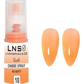 Barva ve spreji OMBRE Sprej 10 Oranžová barva ( BABY BOOMER ) prášek ve spreji