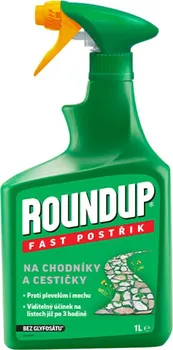 Herbicid Roundup Fast postřik na chodníky a cestičky 1 l