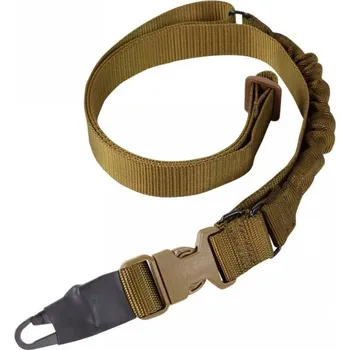 CONDOR OUTDOOR Popruh zbraňový VIPER BUNGEE jednobodový COYOTE BROWN