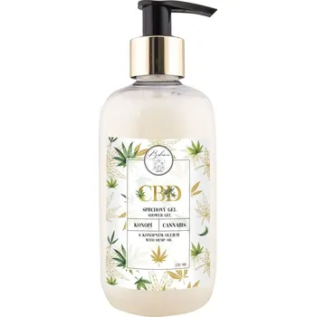Tělový krém CBD sprchový gel s konopným olejem 250ml