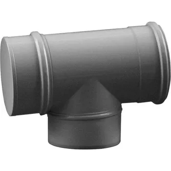 Kouřovod Baxi T-kus 80/125mm, koaxiální, revizní