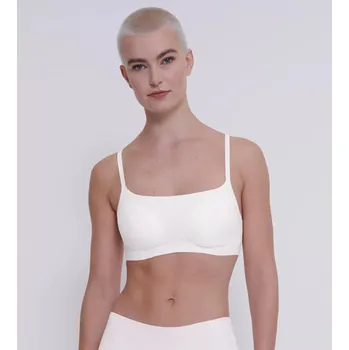 Podprsenka Triumph sloggi ZERO Feel 2.0 Ultra Bra Silk White - 00GZ 10217766*00GZ Velikost: L