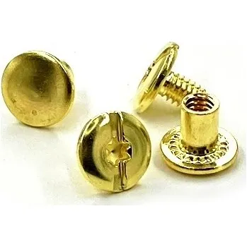 MMboutique Opaskový šroub-sada 2ks zlatý