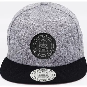 Kšiltovka Pantograff logo snapback melange