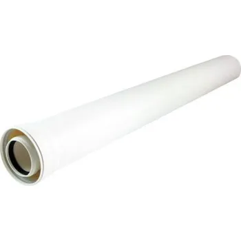Kouřovod Regulus prodloužení 80/125, L=2000mm, koaxiální odkouření, PP