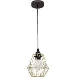 Nova Luce Závěsné svítidlo ISABELLA, 15cm, E27 1x12W Barva: Mosaz