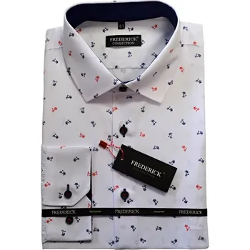 Pánská košile Pánská košile s dlouhým rukávem - střih REGULAR - vzor F637 - 40