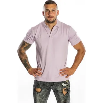 Pánské tričko Robe di Kappa AARAU polo X71-světle růžová M