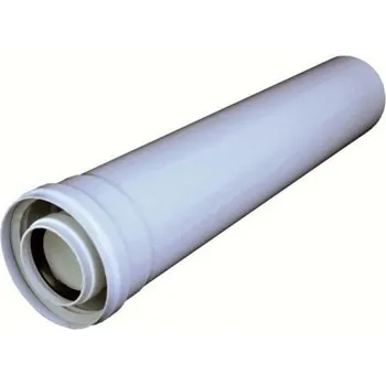 Kouřovod Regulus A2008162 koaxiální prodloužení 60/100mm, 1000mm, polypropylen/plech