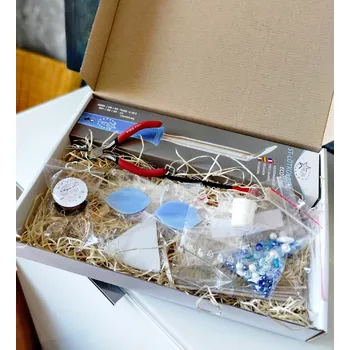 ostatní stavebnice Stavebnice Tiffany andílek 36cm závěsný - bez pájky Barva: napsat do poznámky Drátované stromy života