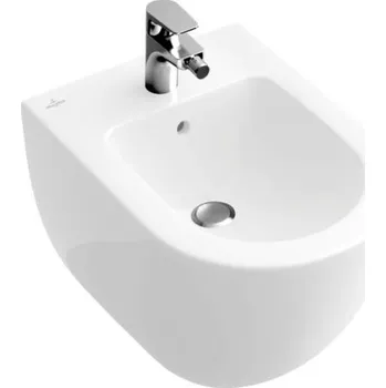 Bidet Villeroyboch VILLEROY & BOCH SUBWAY 2.0 závěsný bidet compact, CeramicPlus, Star White