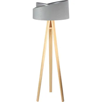 Stojací lampa BPS Koncept Galaxy stojací lampa 1x60 W šedá-stříbrná 060P-013