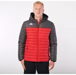 Kappa LAMEZIO bunda šedá/červená 3XL