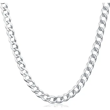 Řetízek JVD Pánský stříbrný mohutný řetízek PANCER 55cm SVLCGDBLSJ11255