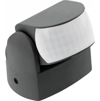 Pohybové čidlo Detektor pohybu CR-9 mini, max. 1200 W,AC 220–240 V, 50/60 Hz, 180°/360°, max. 12 m, IP65, LED, černý